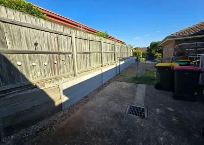retaining wall construction Alstonvale