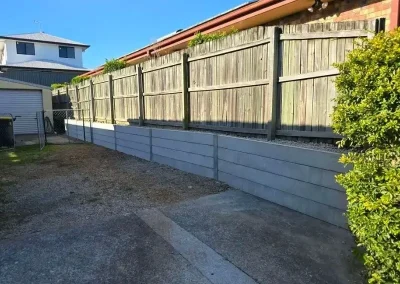 retaining walls Cabbage Tree Island
