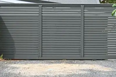 Colorbond slat fence Ballina