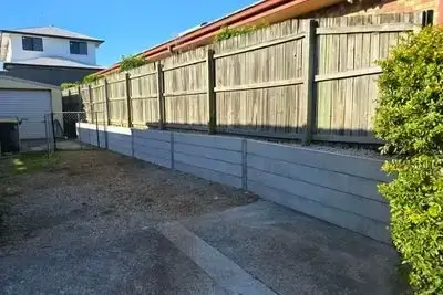 concrete sleeper retaining walls Ballina
