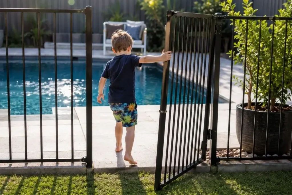non-compliant pool fence